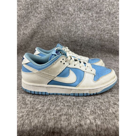 ✅Womens 8 Nike Dunk Low reverse UNC Sneakers DJ9955-101 Casual Comfort Shoes - Picture 1 of 14